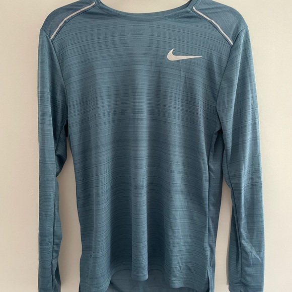 Blue Nike dryfit Long Sleeve - Picture 2 of 4
